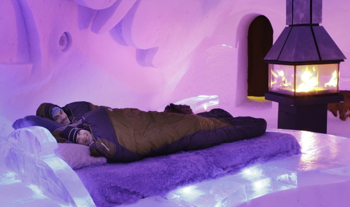 Qubec Gebouwen Hotel de Glace